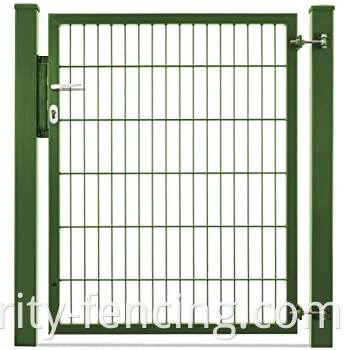 Neues Design mit geschweißtem Drahtnetz Panel Geländersystem 358 Dekoratives Anti -Kletterzaun für Villa Hinterhof Apartment Gartenpool